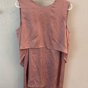 BCBGMaxAzria Mauve Sleeveless Blouse